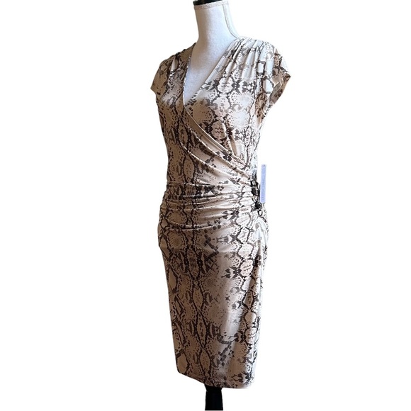 NEW Kohl’s Jennifer Lopez Vida Loca Ruched Bodycon Dress - Picture 3 of 10